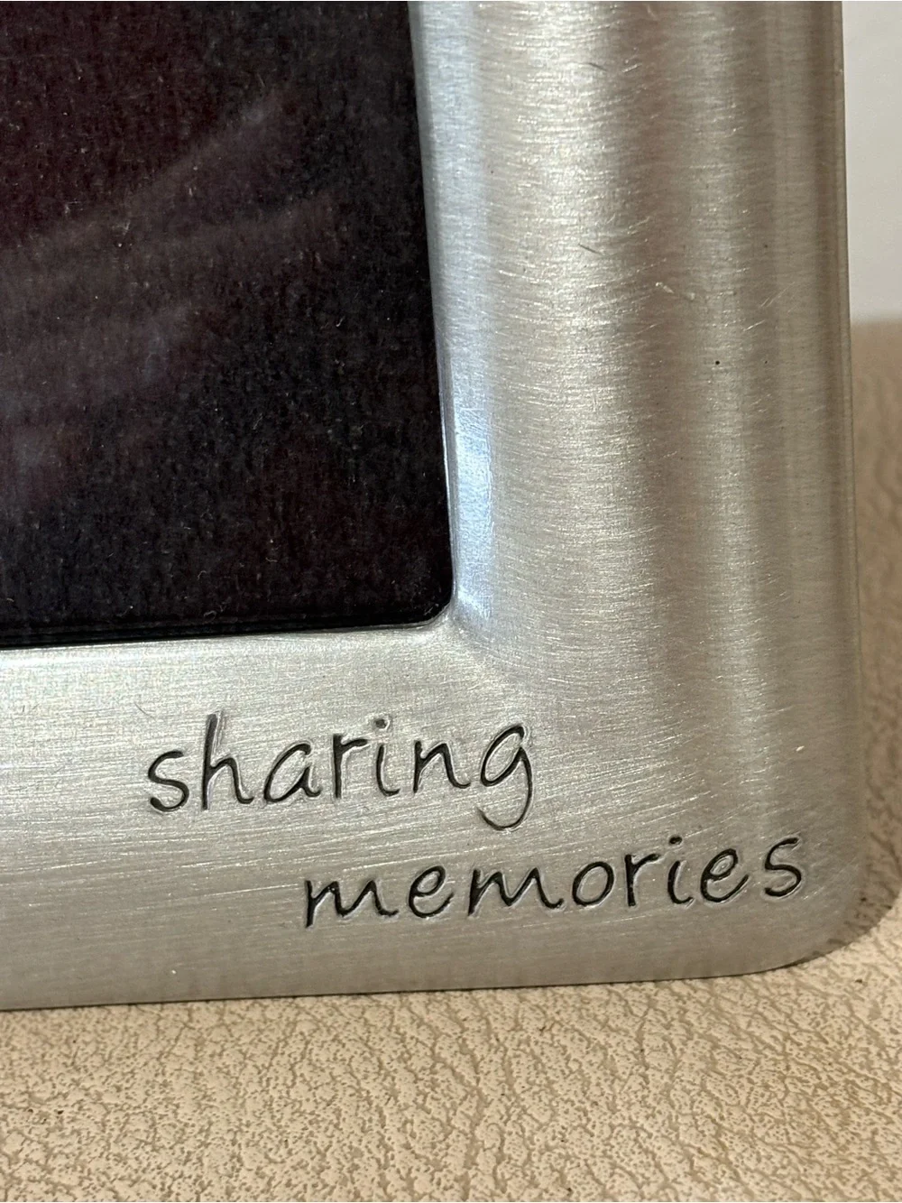 Fetco “ Sharing Memories, Making Memories Pewter Tone 4x6 Picture Frame